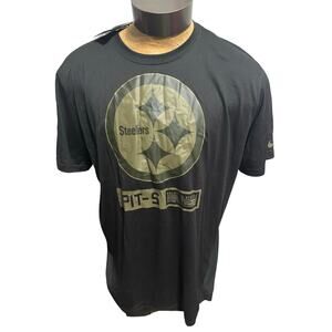 Nike DriFit Mens XXL Pittsburgh Steelers Short Sleeve DriFit Tshirt NWT